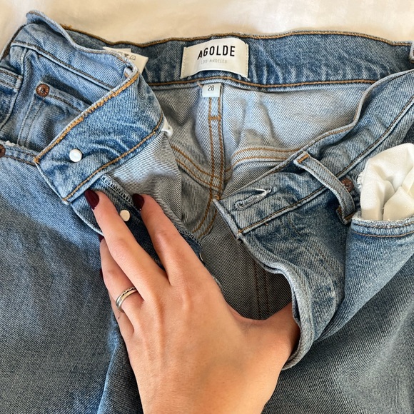 Agolde Riley stretch jeans size 28 worn only once! - Picture 1 of 3